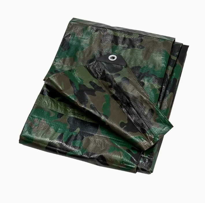 Camouflage tarp