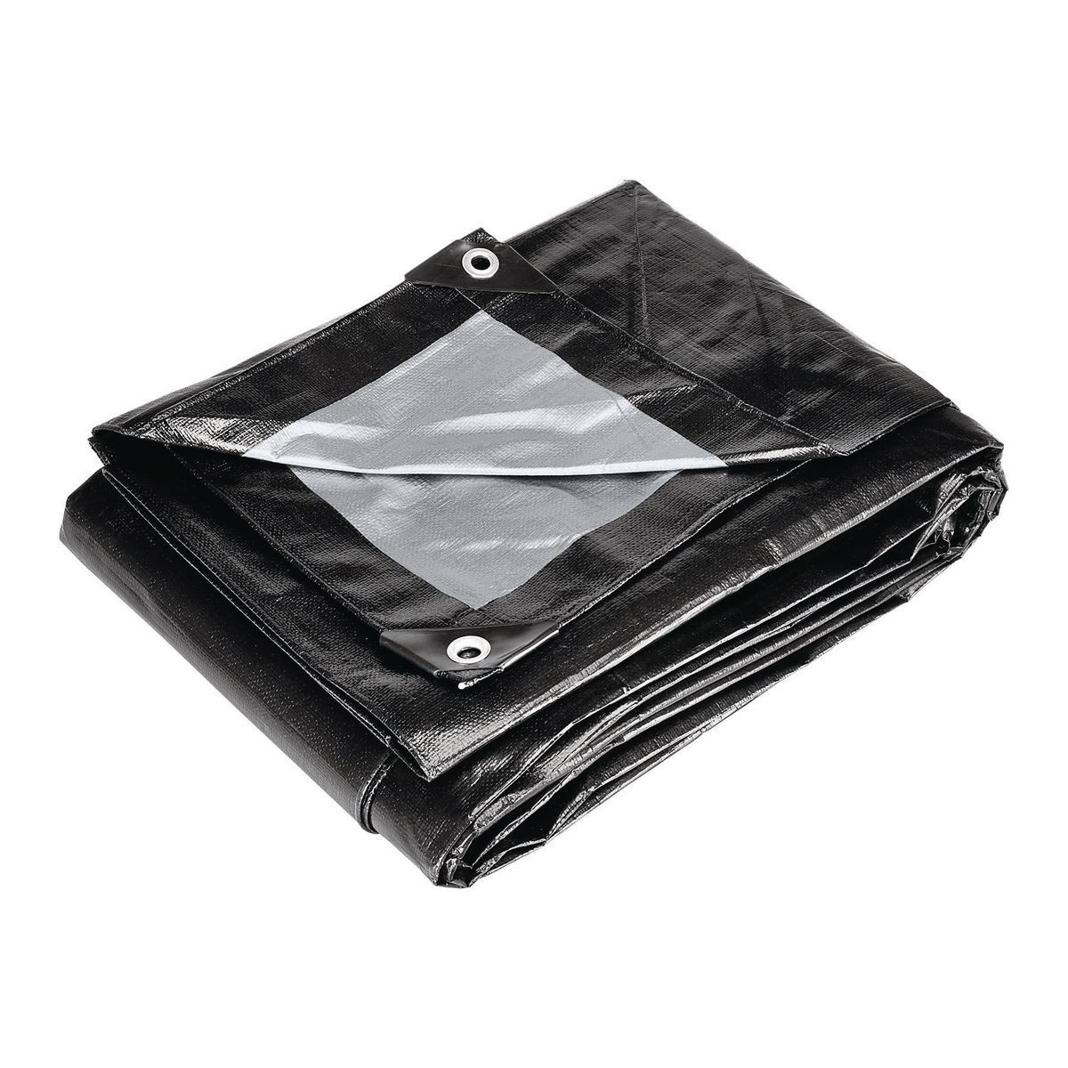 Black/Silver tarpaulin